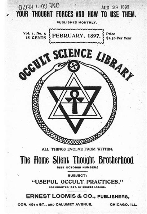 The research of occult sciences